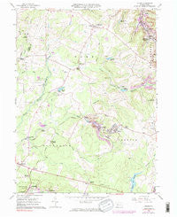 Colver Pennsylvania Historical topographic map, 1:24000 scale, 7.5 X 7.5 Minute, Year 1961