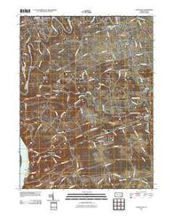 Conestoga Pennsylvania Historical topographic map, 1:24000 scale, 7.5 X 7.5 Minute, Year 2010