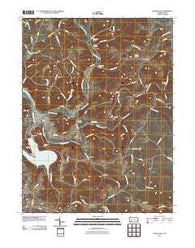 Confluence Pennsylvania Historical topographic map, 1:24000 scale, 7.5 X 7.5 Minute, Year 2010