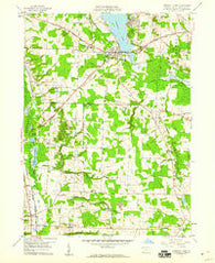 Conneaut Lake Pennsylvania Historical topographic map, 1:24000 scale, 7.5 X 7.5 Minute, Year 1959