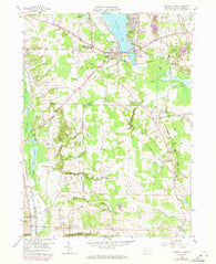 Conneaut Lake Pennsylvania Historical topographic map, 1:24000 scale, 7.5 X 7.5 Minute, Year 1959
