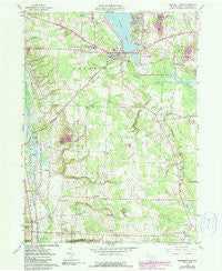 Conneaut Lake Pennsylvania Historical topographic map, 1:24000 scale, 7.5 X 7.5 Minute, Year 1959