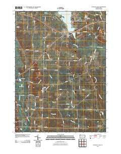 Conneaut Lake Pennsylvania Historical topographic map, 1:24000 scale, 7.5 X 7.5 Minute, Year 2010