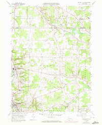 Conneautville Pennsylvania Historical topographic map, 1:24000 scale, 7.5 X 7.5 Minute, Year 1959