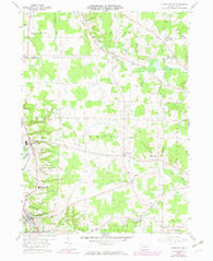 Conneautville Pennsylvania Historical topographic map, 1:24000 scale, 7.5 X 7.5 Minute, Year 1959