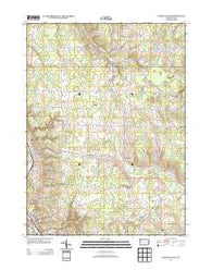 Conneautville Pennsylvania Historical topographic map, 1:24000 scale, 7.5 X 7.5 Minute, Year 2013