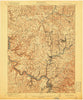 Connellsville Pennsylvania Historical topographic map, 1:62500 scale, 15 X 15 Minute, Year 1902