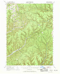 Conrad Pennsylvania Historical topographic map, 1:62500 scale, 15 X 15 Minute, Year 1947
