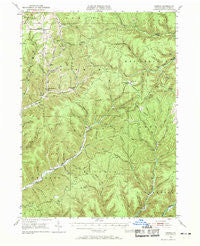 Conrad Pennsylvania Historical topographic map, 1:62500 scale, 15 X 15 Minute, Year 1947