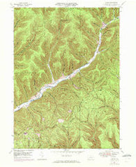 Conrad Pennsylvania Historical topographic map, 1:24000 scale, 7.5 X 7.5 Minute, Year 1947