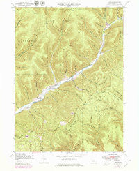 Conrad Pennsylvania Historical topographic map, 1:24000 scale, 7.5 X 7.5 Minute, Year 1947