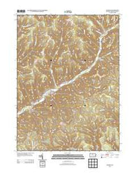 Conrad Pennsylvania Historical topographic map, 1:24000 scale, 7.5 X 7.5 Minute, Year 2013
