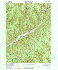 Conrad Pennsylvania Historical topographic map, 1:24000 scale, 7.5 X 7.5 Minute, Year 1947
