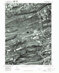 Conyngham Pennsylvania Historical topographic map, 1:24000 scale, 7.5 X 7.5 Minute, Year 1976