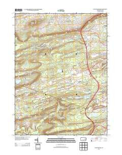 Conyngham Pennsylvania Historical topographic map, 1:24000 scale, 7.5 X 7.5 Minute, Year 2013