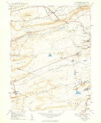 Conyngham Pennsylvania Historical topographic map, 1:24000 scale, 7.5 X 7.5 Minute, Year 1949