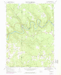 Cooksburg Pennsylvania Historical topographic map, 1:24000 scale, 7.5 X 7.5 Minute, Year 1967