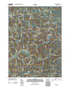 Coolspring Pennsylvania Historical topographic map, 1:24000 scale, 7.5 X 7.5 Minute, Year 2010