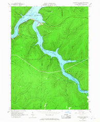Cornplanter Bridge Pennsylvania Historical topographic map, 1:24000 scale, 7.5 X 7.5 Minute, Year 1966