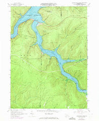 Cornplanter Bridge Pennsylvania Historical topographic map, 1:24000 scale, 7.5 X 7.5 Minute, Year 1966