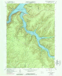 Cornplanter Bridge Pennsylvania Historical topographic map, 1:24000 scale, 7.5 X 7.5 Minute, Year 1966