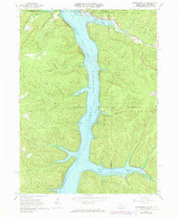 Cornplanter Run Pennsylvania Historical topographic map, 1:24000 scale, 7.5 X 7.5 Minute, Year 1966