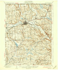 Corry Pennsylvania Historical topographic map, 1:62500 scale, 15 X 15 Minute, Year 1932
