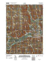 Corry Pennsylvania Historical topographic map, 1:24000 scale, 7.5 X 7.5 Minute, Year 2010