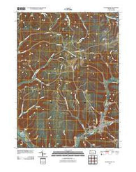 Coudersport Pennsylvania Historical topographic map, 1:24000 scale, 7.5 X 7.5 Minute, Year 2010