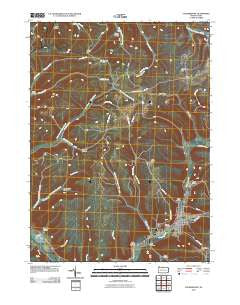 Coudersport Pennsylvania Historical topographic map, 1:24000 scale, 7.5 X 7.5 Minute, Year 2010