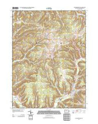 Coudersport Pennsylvania Historical topographic map, 1:24000 scale, 7.5 X 7.5 Minute, Year 2013