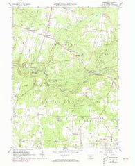 Cranberry Pennsylvania Historical topographic map, 1:24000 scale, 7.5 X 7.5 Minute, Year 1963