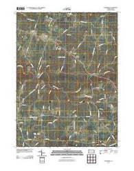 Cranberry Pennsylvania Historical topographic map, 1:24000 scale, 7.5 X 7.5 Minute, Year 2010
