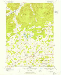 Crooked Creek Pennsylvania Historical topographic map, 1:24000 scale, 7.5 X 7.5 Minute, Year 1954