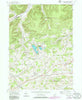 Crooked Creek Pennsylvania Historical topographic map, 1:24000 scale, 7.5 X 7.5 Minute, Year 1954