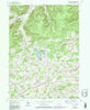 Crooked Creek Pennsylvania Historical topographic map, 1:24000 scale, 7.5 X 7.5 Minute, Year 1954