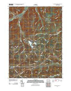 Crooked Creek Pennsylvania Historical topographic map, 1:24000 scale, 7.5 X 7.5 Minute, Year 2010