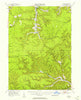Crosby Pennsylvania Historical topographic map, 1:62500 scale, 15 X 15 Minute, Year 1948