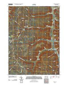 Crosby Pennsylvania Historical topographic map, 1:24000 scale, 7.5 X 7.5 Minute, Year 2010