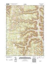 Crosby Pennsylvania Historical topographic map, 1:24000 scale, 7.5 X 7.5 Minute, Year 2013