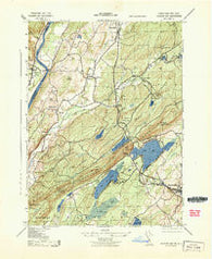 Culvers Gap New Jersey Historical topographic map, 1:31680 scale, 7.5 X 7.5 Minute, Year 1943