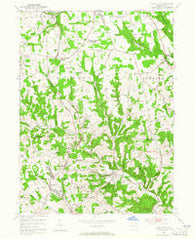Curtisville Pennsylvania Historical topographic map, 1:24000 scale, 7.5 X 7.5 Minute, Year 1953