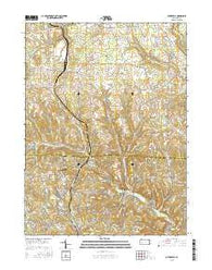 Curtisville Pennsylvania Current topographic map, 1:24000 scale, 7.5 X 7.5 Minute, Year 2016
