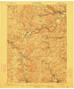 Curwensville Pennsylvania Historical topographic map, 1:62500 scale, 15 X 15 Minute, Year 1903