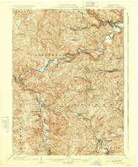 Curwensville Pennsylvania Historical topographic map, 1:62500 scale, 15 X 15 Minute, Year 1903