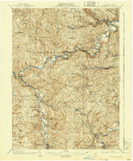 Curwensville Pennsylvania Historical topographic map, 1:62500 scale, 15 X 15 Minute, Year 1903