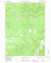 Cyclone Pennsylvania Historical topographic map, 1:24000 scale, 7.5 X 7.5 Minute, Year 1969