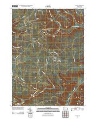Cyclone Pennsylvania Historical topographic map, 1:24000 scale, 7.5 X 7.5 Minute, Year 2010