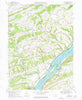 Dalmatia Pennsylvania Historical topographic map, 1:24000 scale, 7.5 X 7.5 Minute, Year 1969