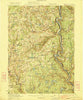 Damascus Pennsylvania Historical topographic map, 1:62500 scale, 15 X 15 Minute, Year 1923